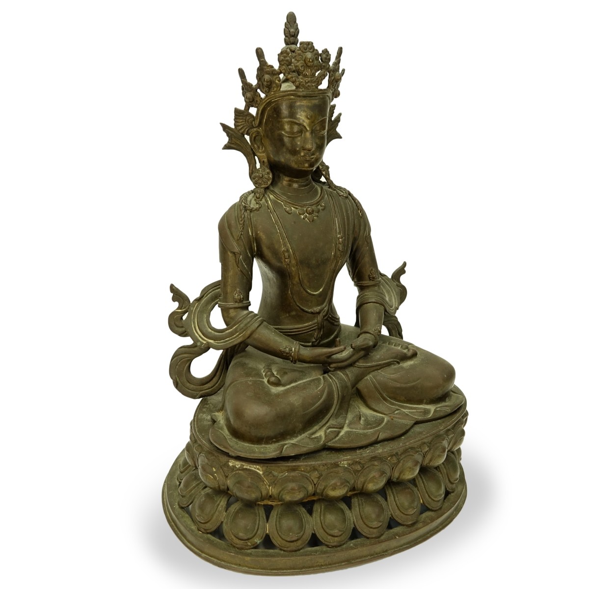 Bronze Seated Buddha