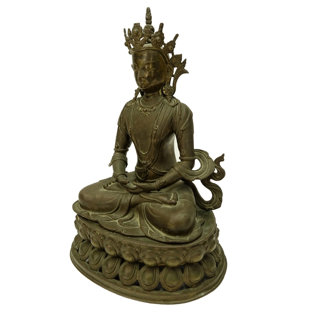 Bronze Seated Buddha