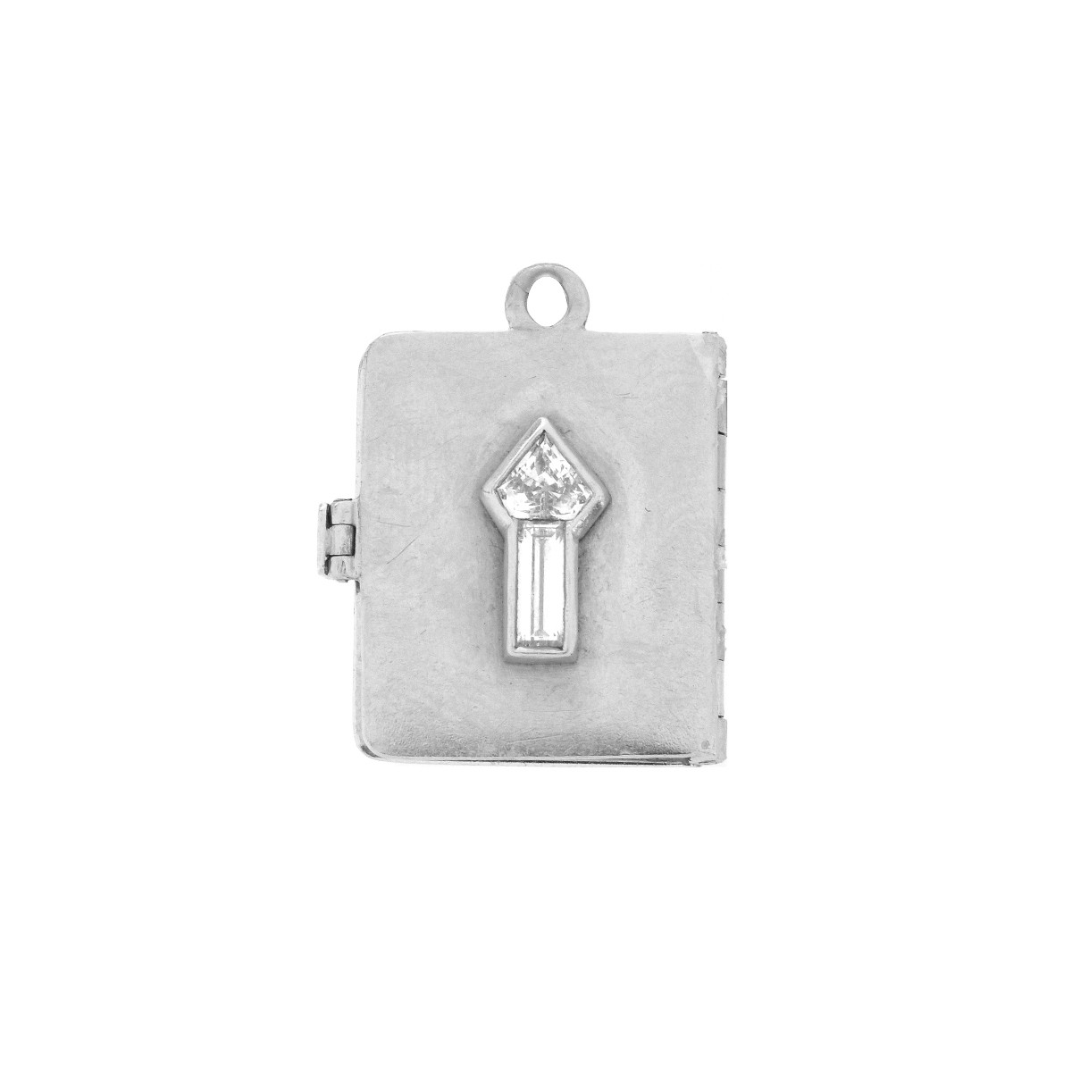 Diamond and 14K Locket