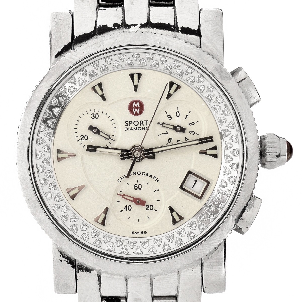 Michele Diamond Sport Sail Chronograph