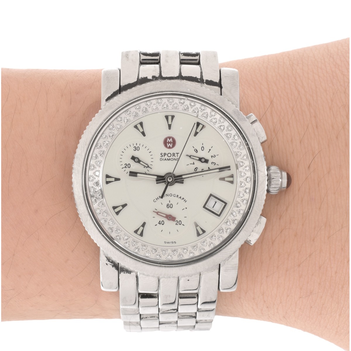 Michele Diamond Sport Sail Chronograph