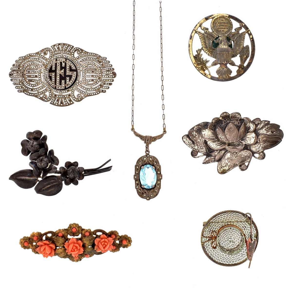 Collection and Silver and Costume Jewelry