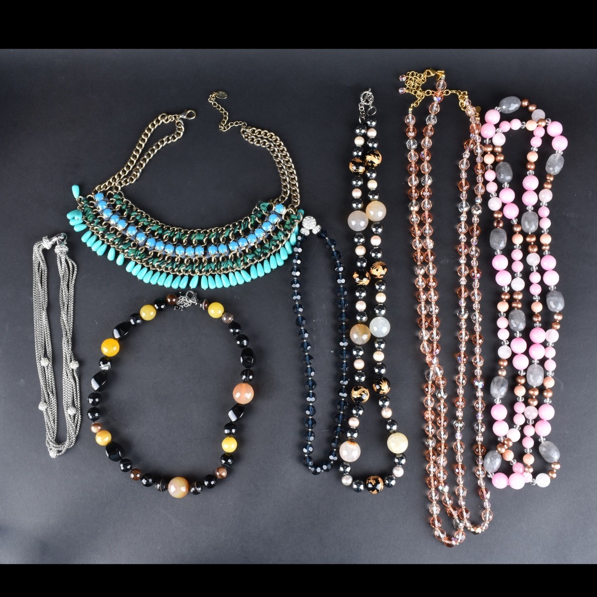 8 Designer Costume Jewelry Necklaces