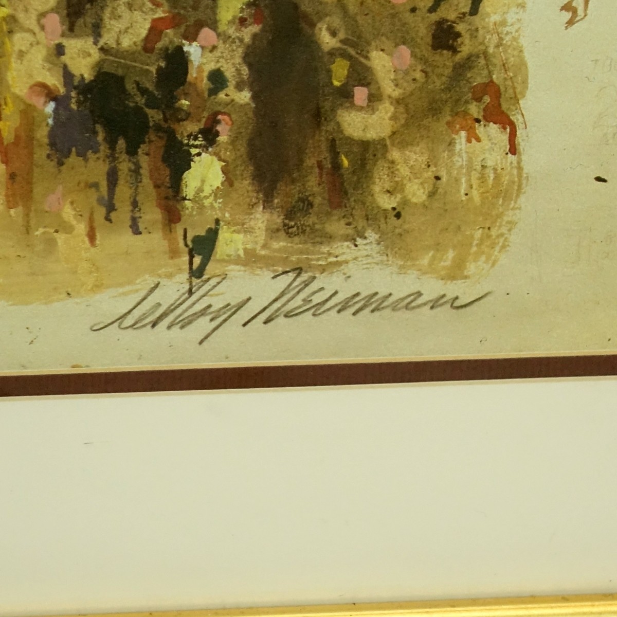 Leroy Neiman New York Stock Exchange Print