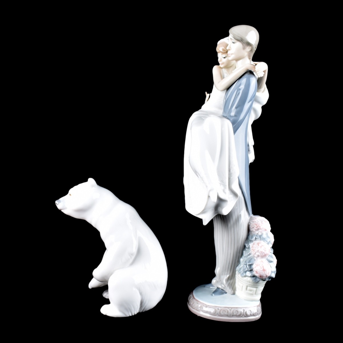 Two Lladro Porcelain Figurines