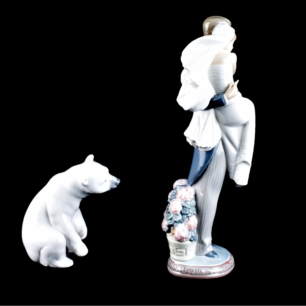 Two Lladro Porcelain Figurines