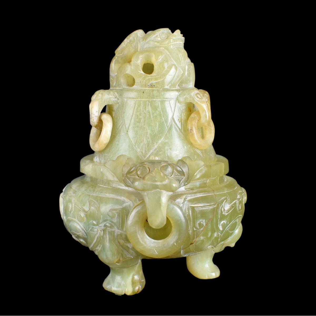 Chinese Jade Incense Burner