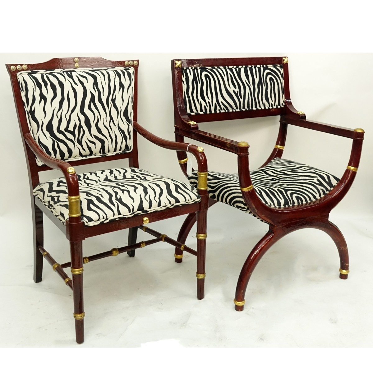 Two Neoclassical Style Chairs