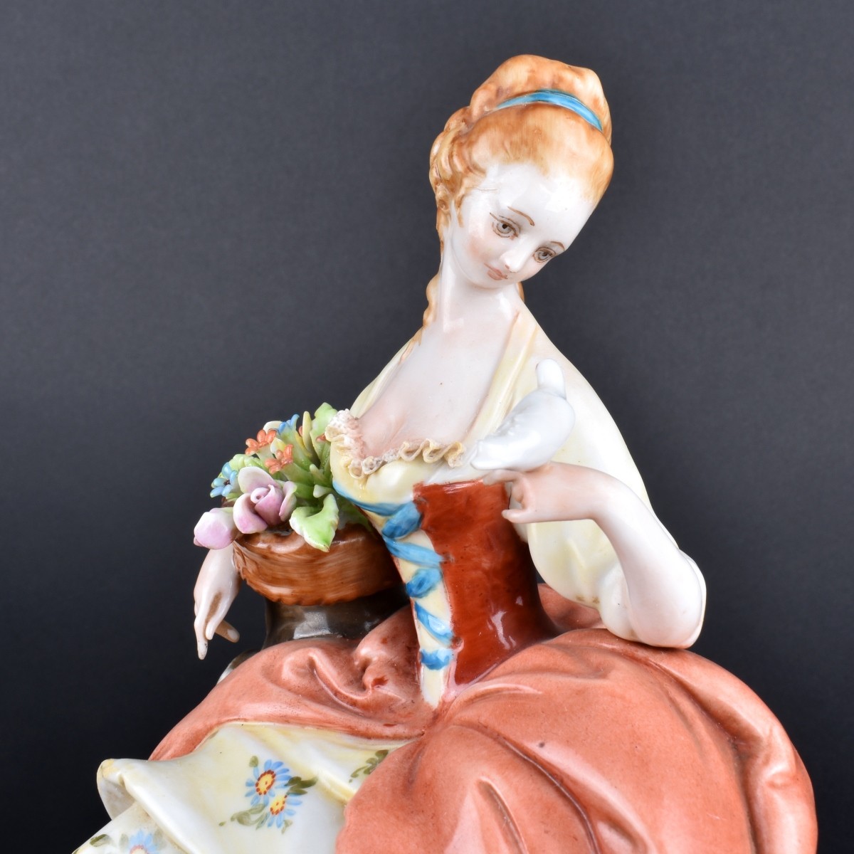 Two Capodimonte Figurines