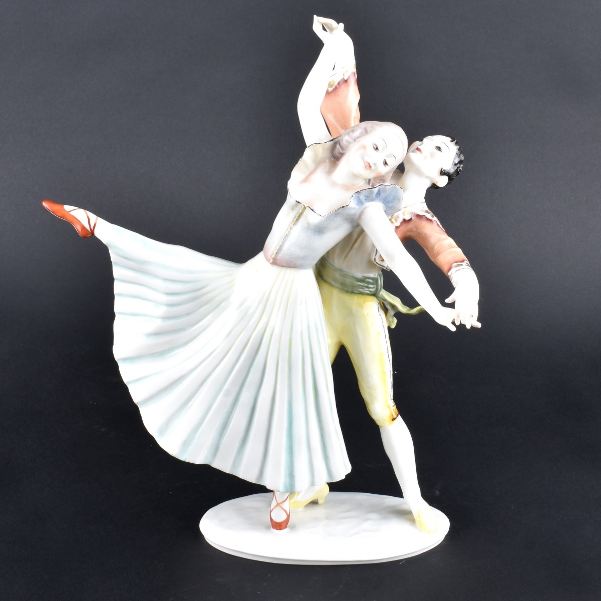 Hutschenreuther Porcelain Figurine Dancers