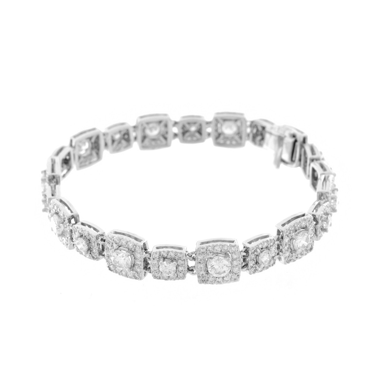 Diamond and 18K Bracelet