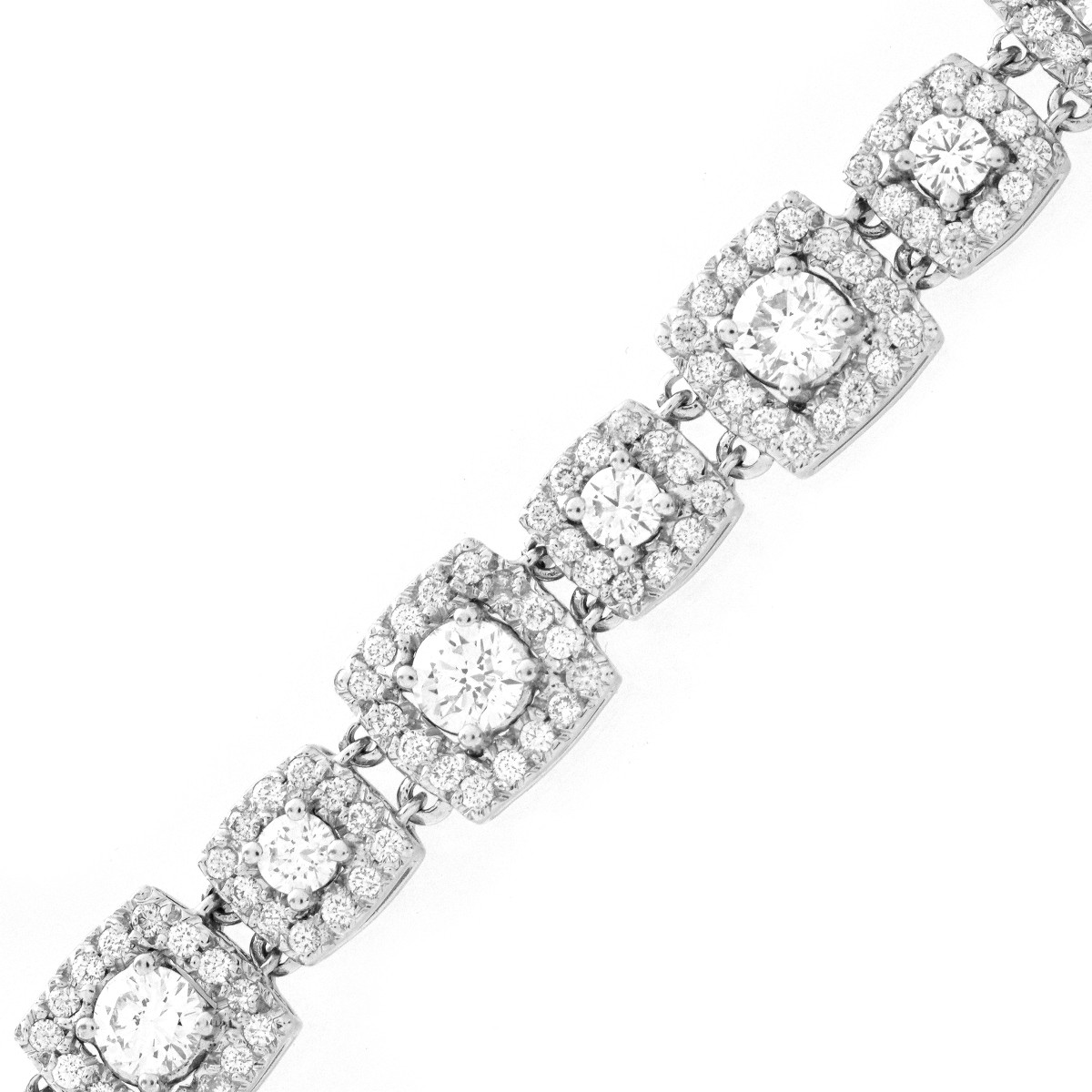 Diamond and 18K Bracelet