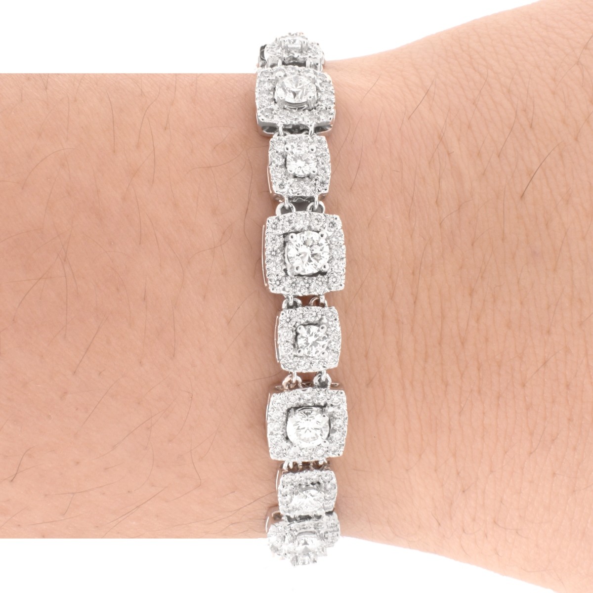 Diamond and 18K Bracelet