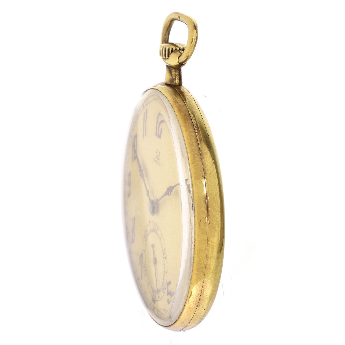 Vintage Omega 14K Gold Pocket Watch