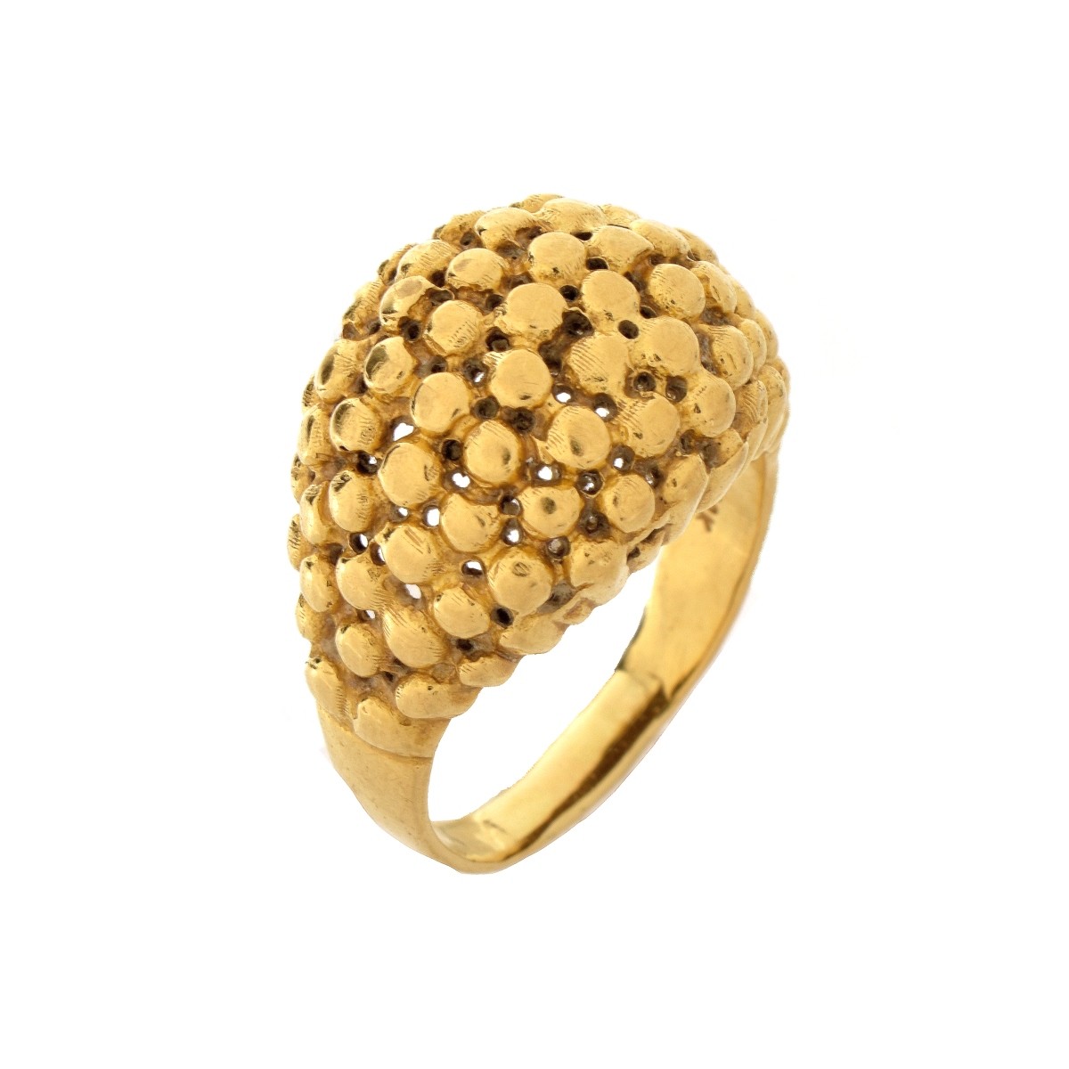 Vintage 18K Dome Ring