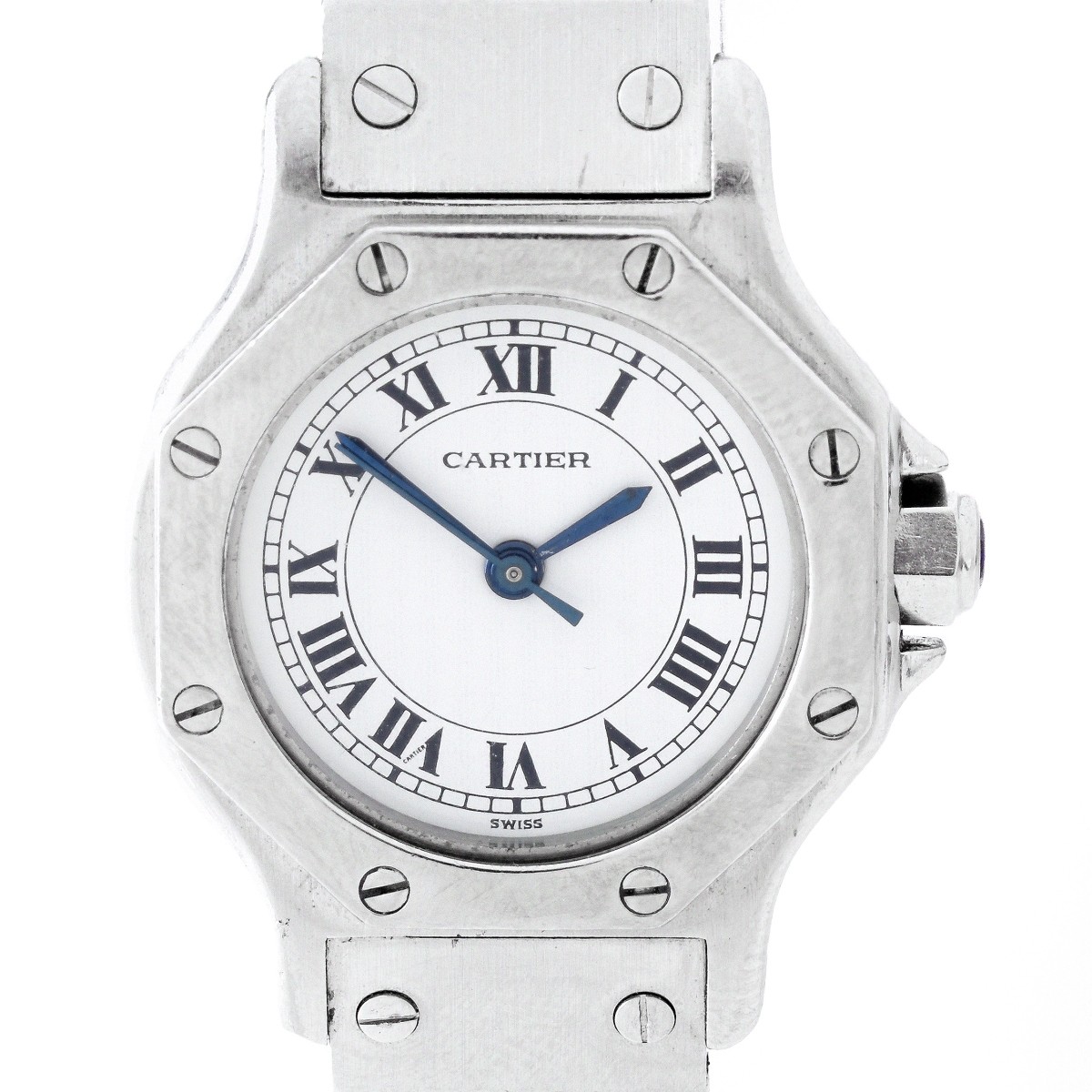 Lady's Cartier Santos Octogonal Watch