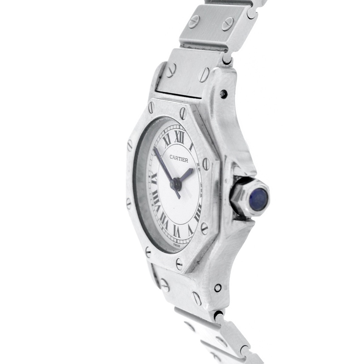 Lady's Cartier Santos Octogonal Watch