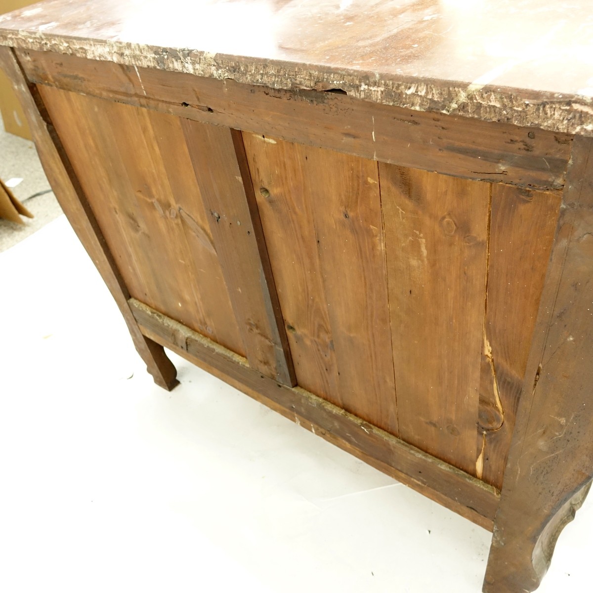 19th C. French Marble Top Commode