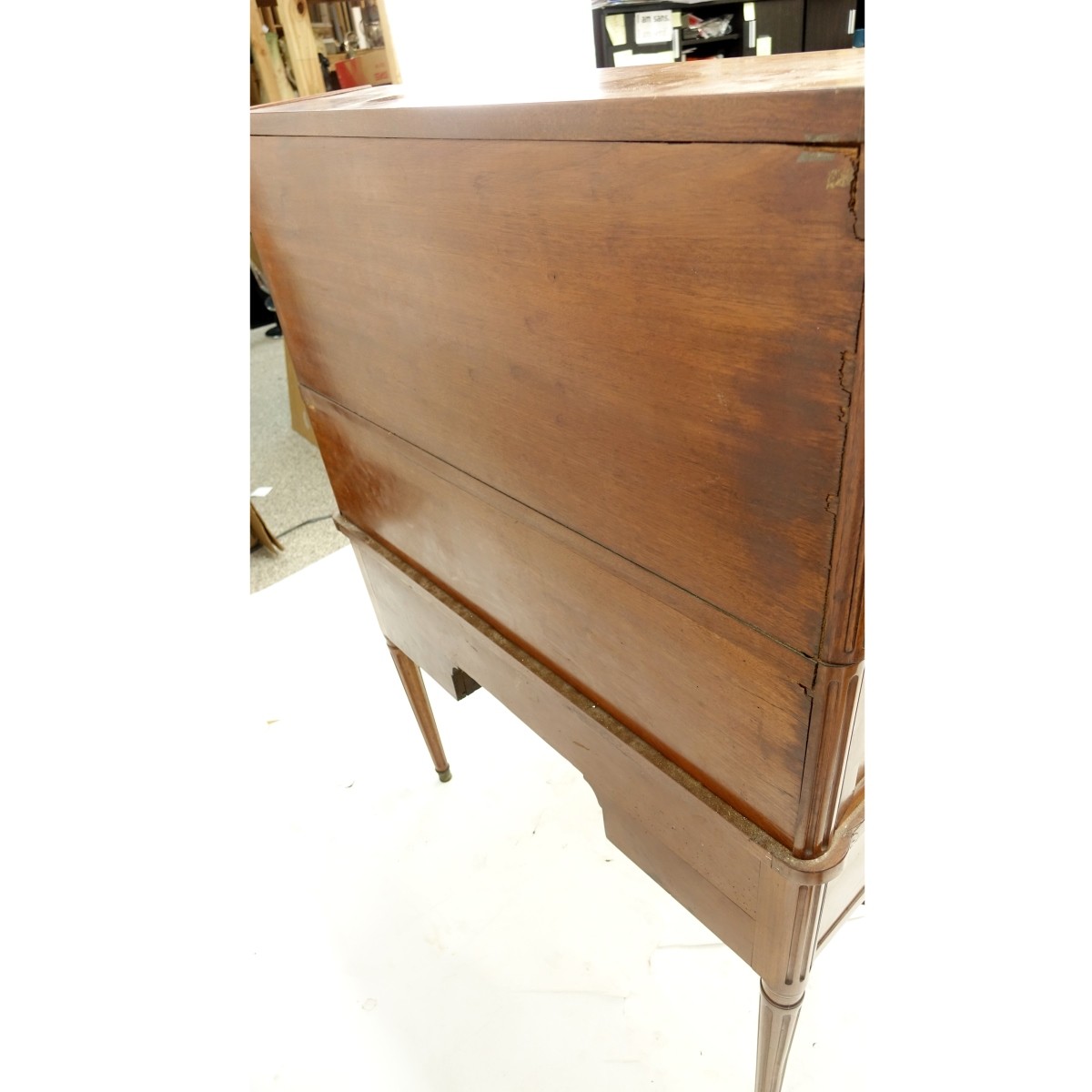 French Directoire Cylinder Top Desk