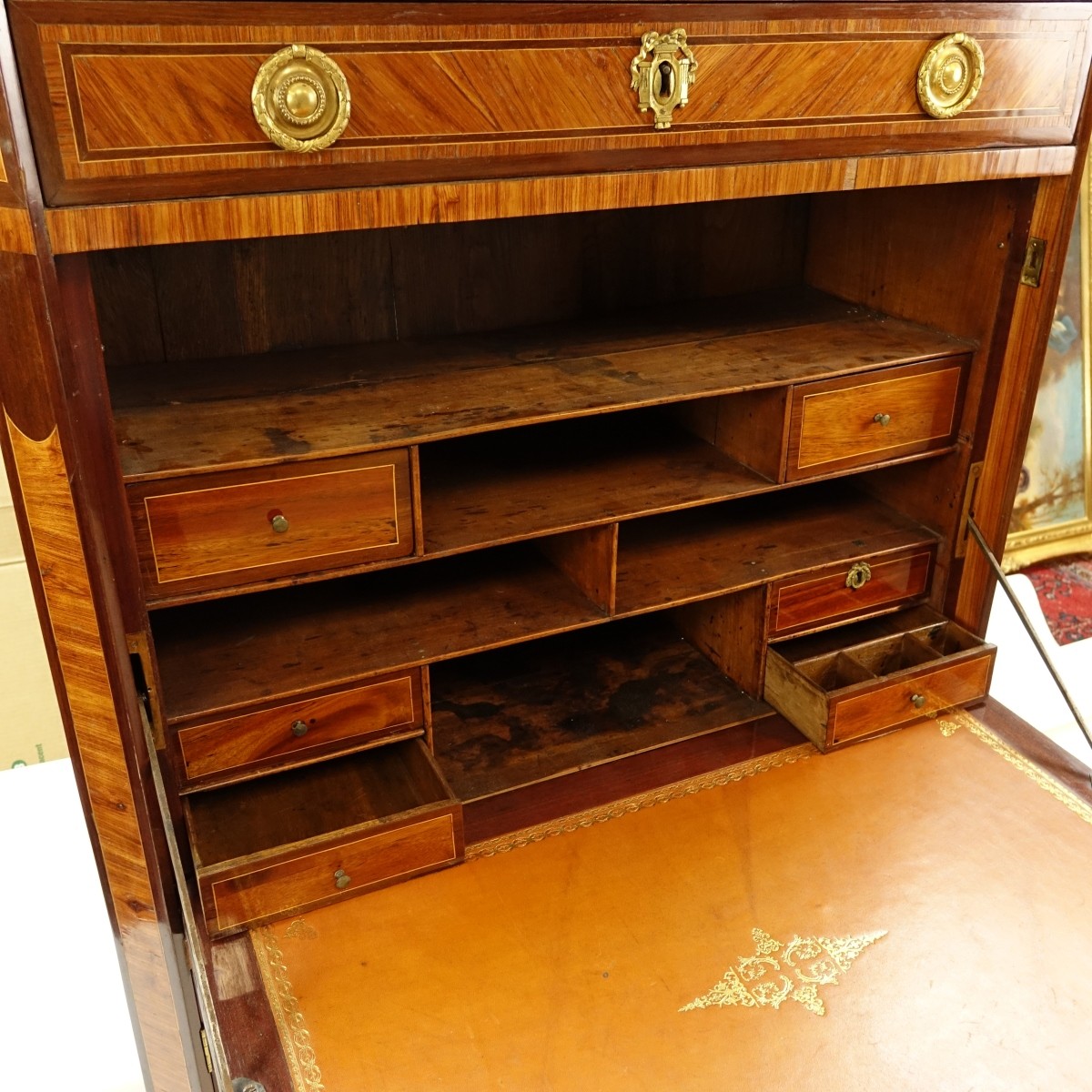 Louis XVI Secretaire Abattant