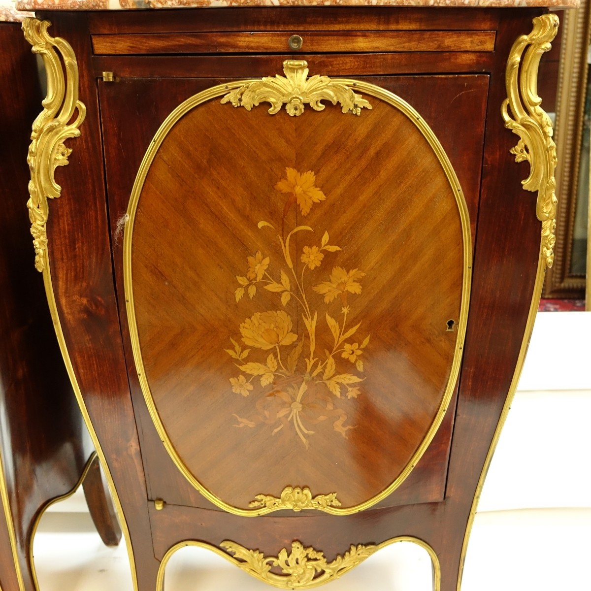 Louis XV Style Side Cabinets