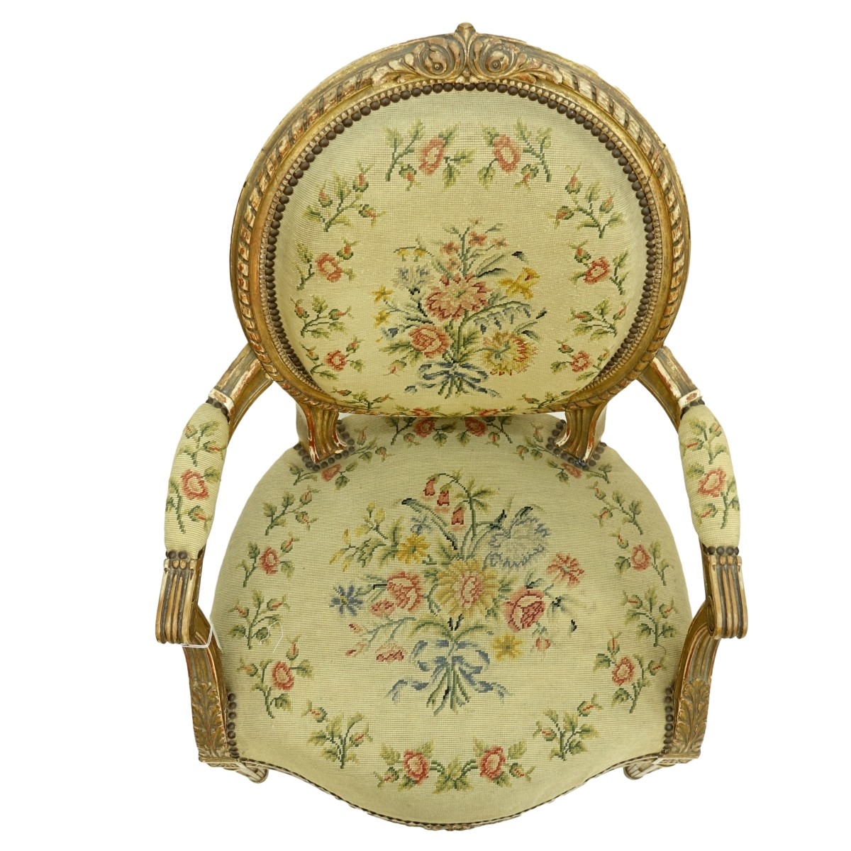 Louis XVI Style Arm Chairs
