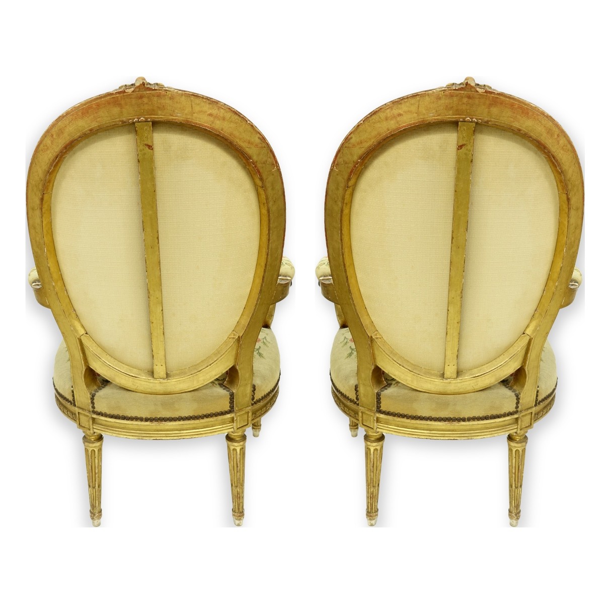 Louis XVI Style Arm Chairs