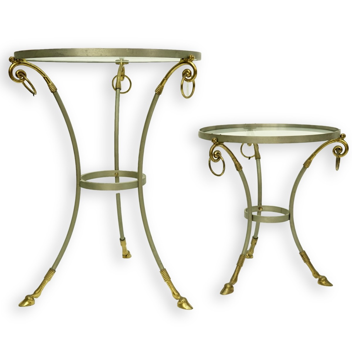 Maison Jansen Style End Tables