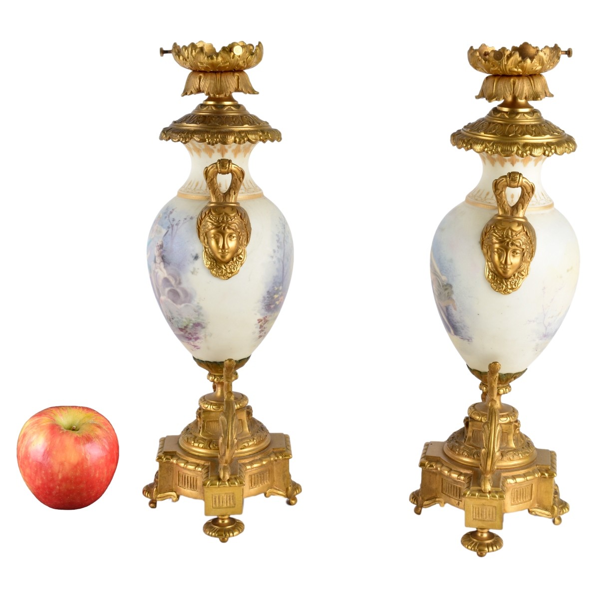 Sevres Style Lamps