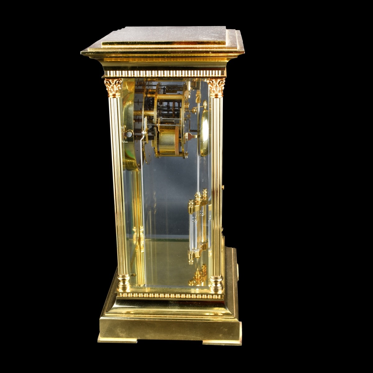 L’Epée Liberty Crystal Regulator Clock