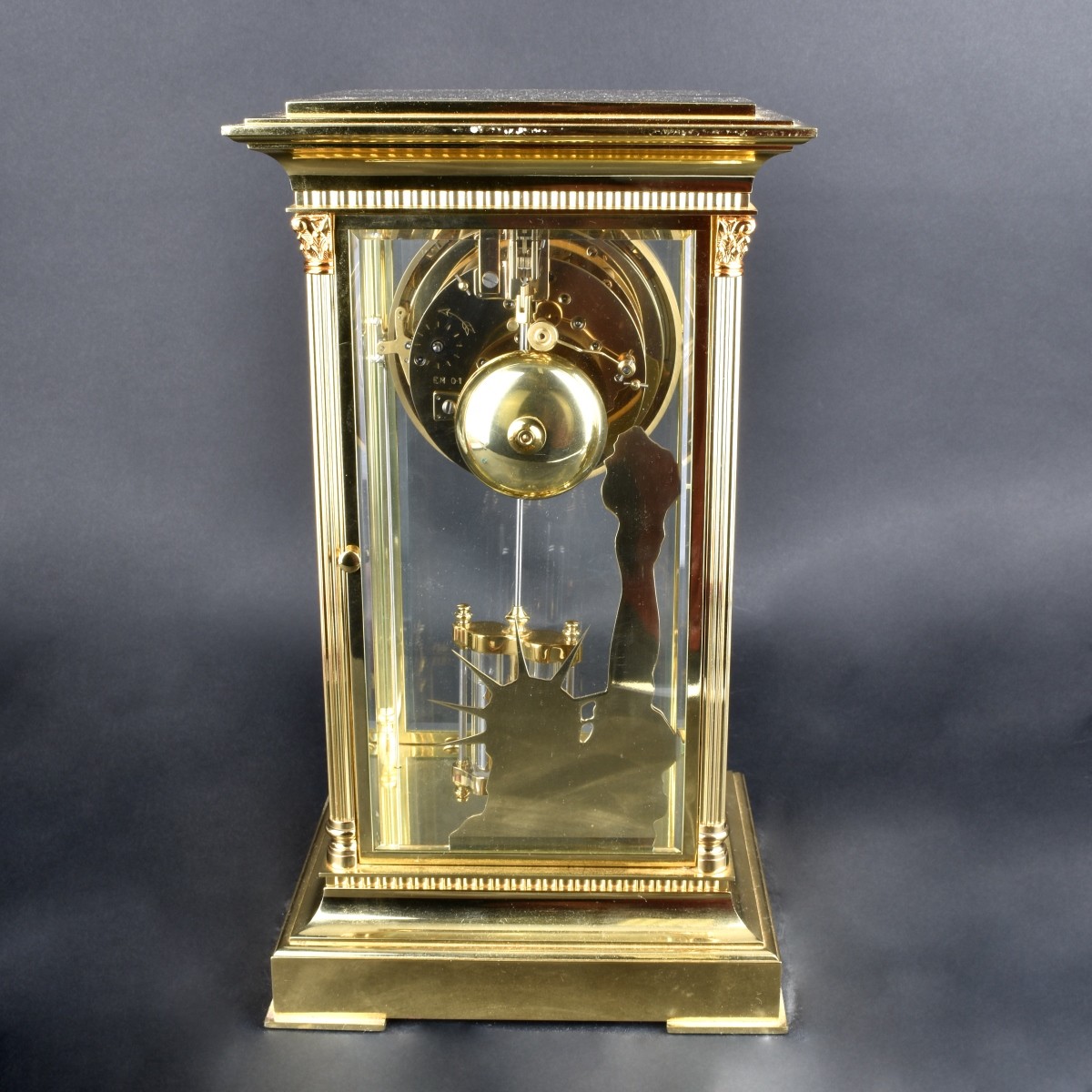 L’Epée Liberty Crystal Regulator Clock