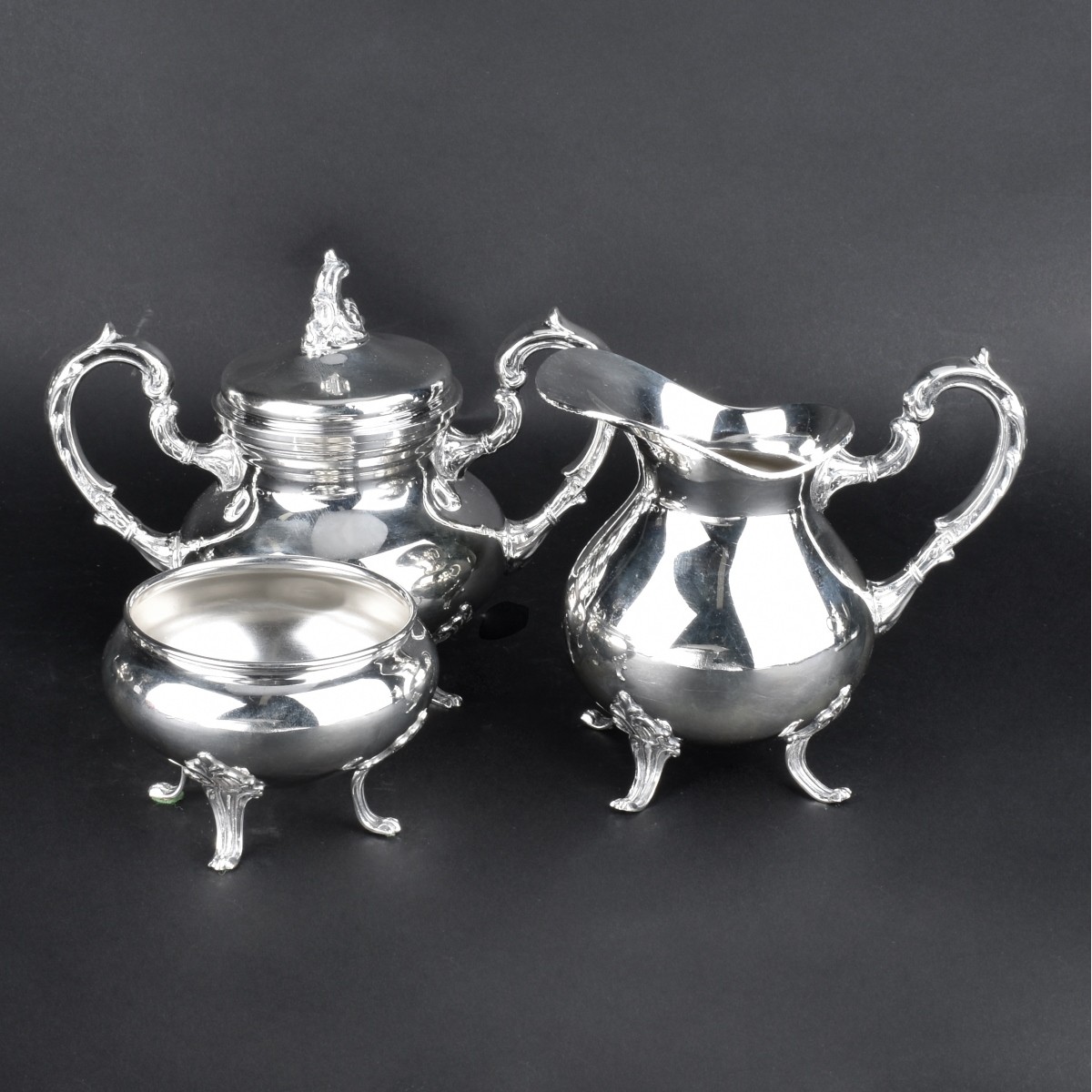 Camusso Sterling Tea Service