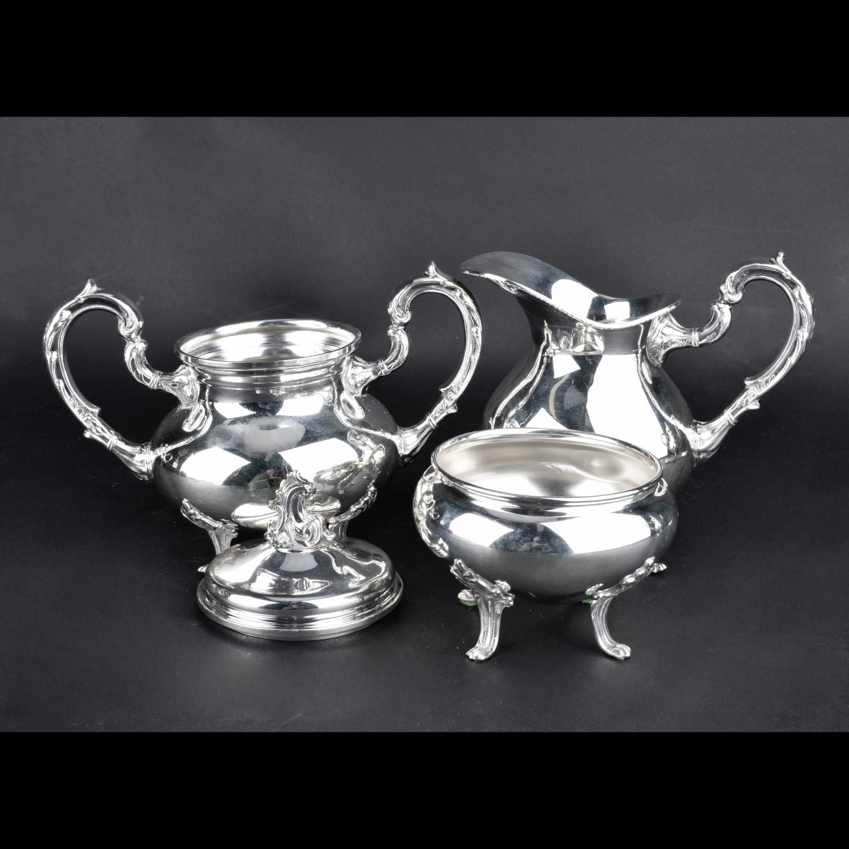 Camusso Sterling Tea Service