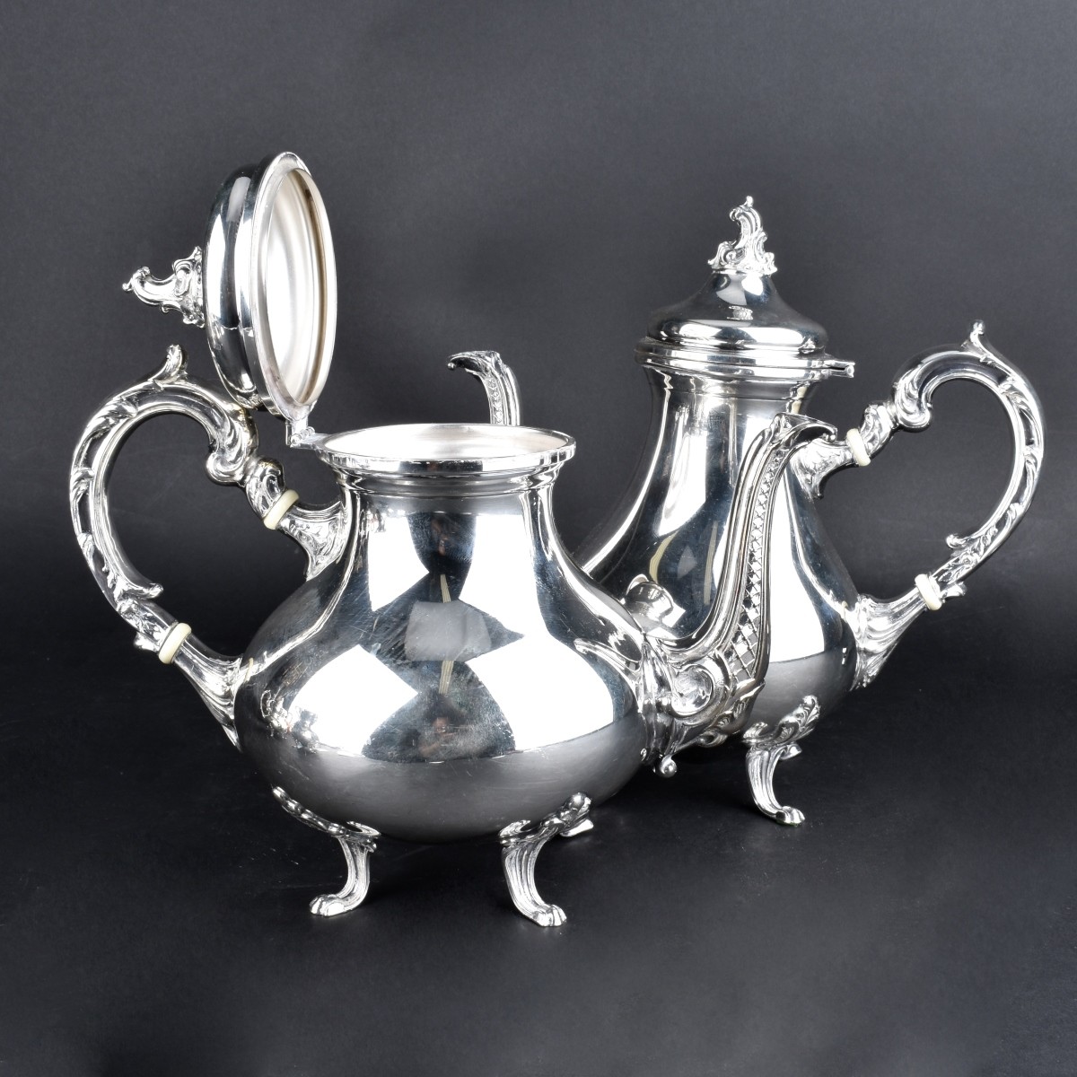 Camusso Sterling Tea Service