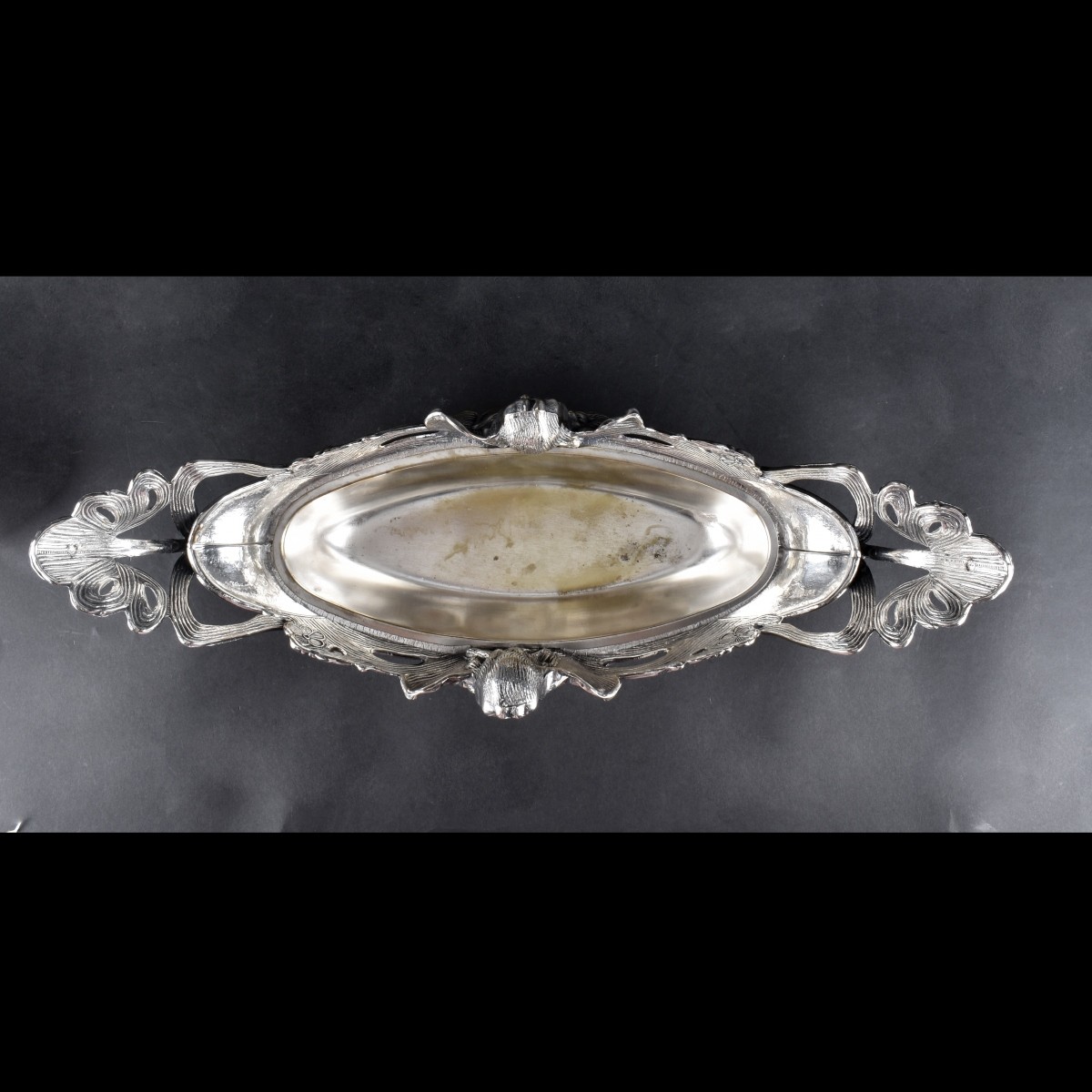 Art Nouveau Style Silverplate Centerpiece