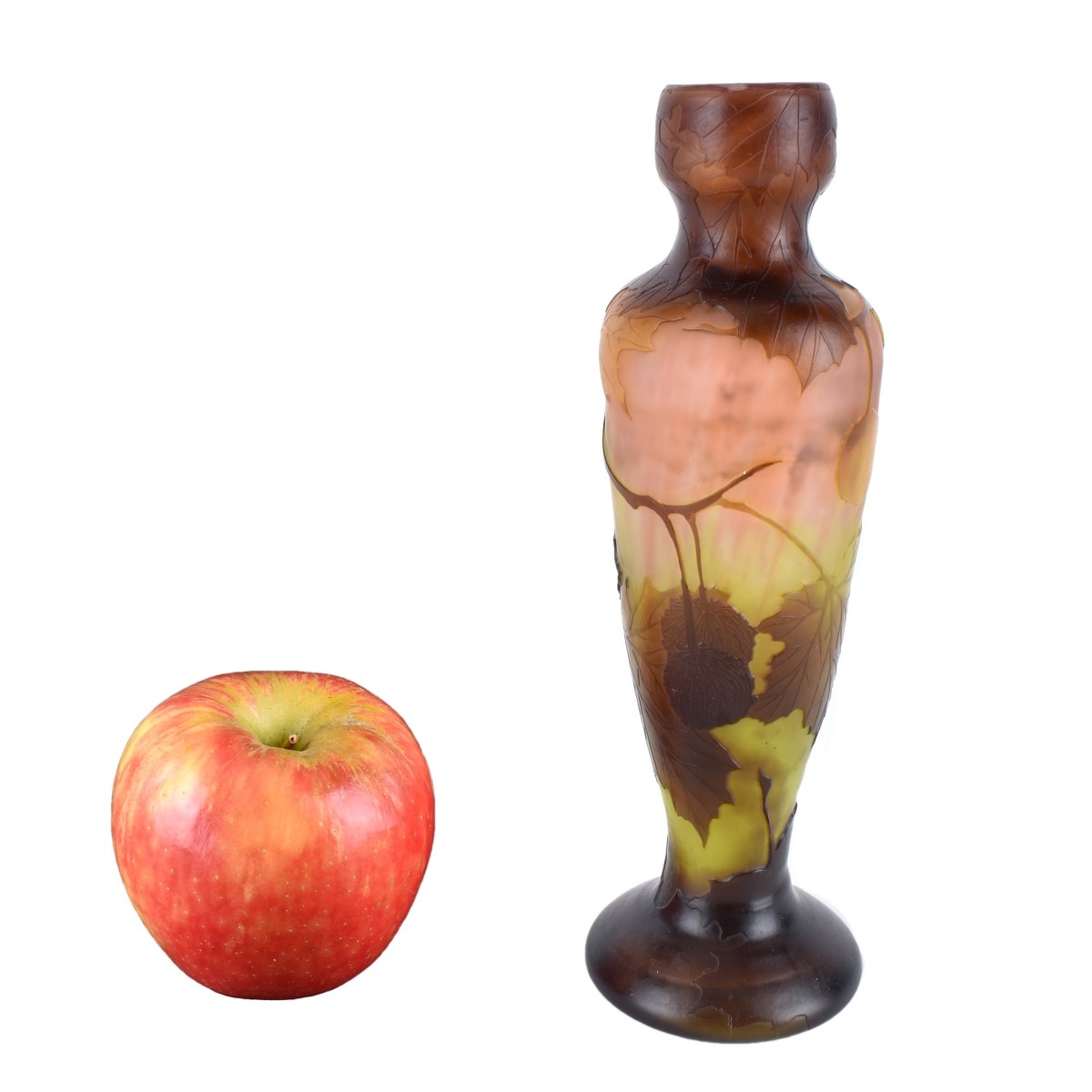 French Cameo Glass Vase