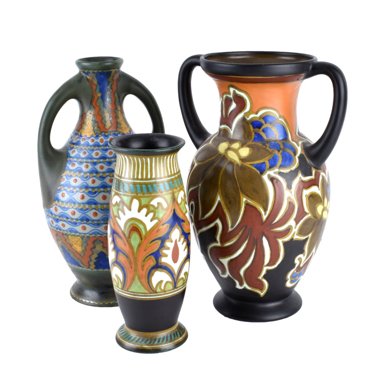 Gouda Pottery Vases