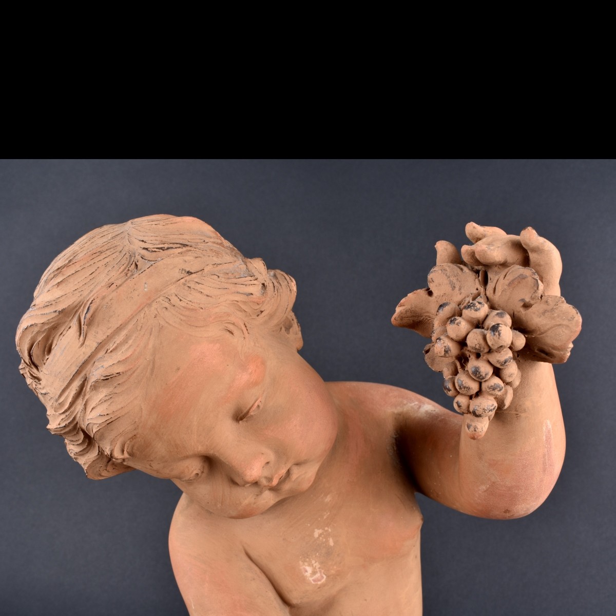 R. Roel (19/20th C) Terracotta Sculpture