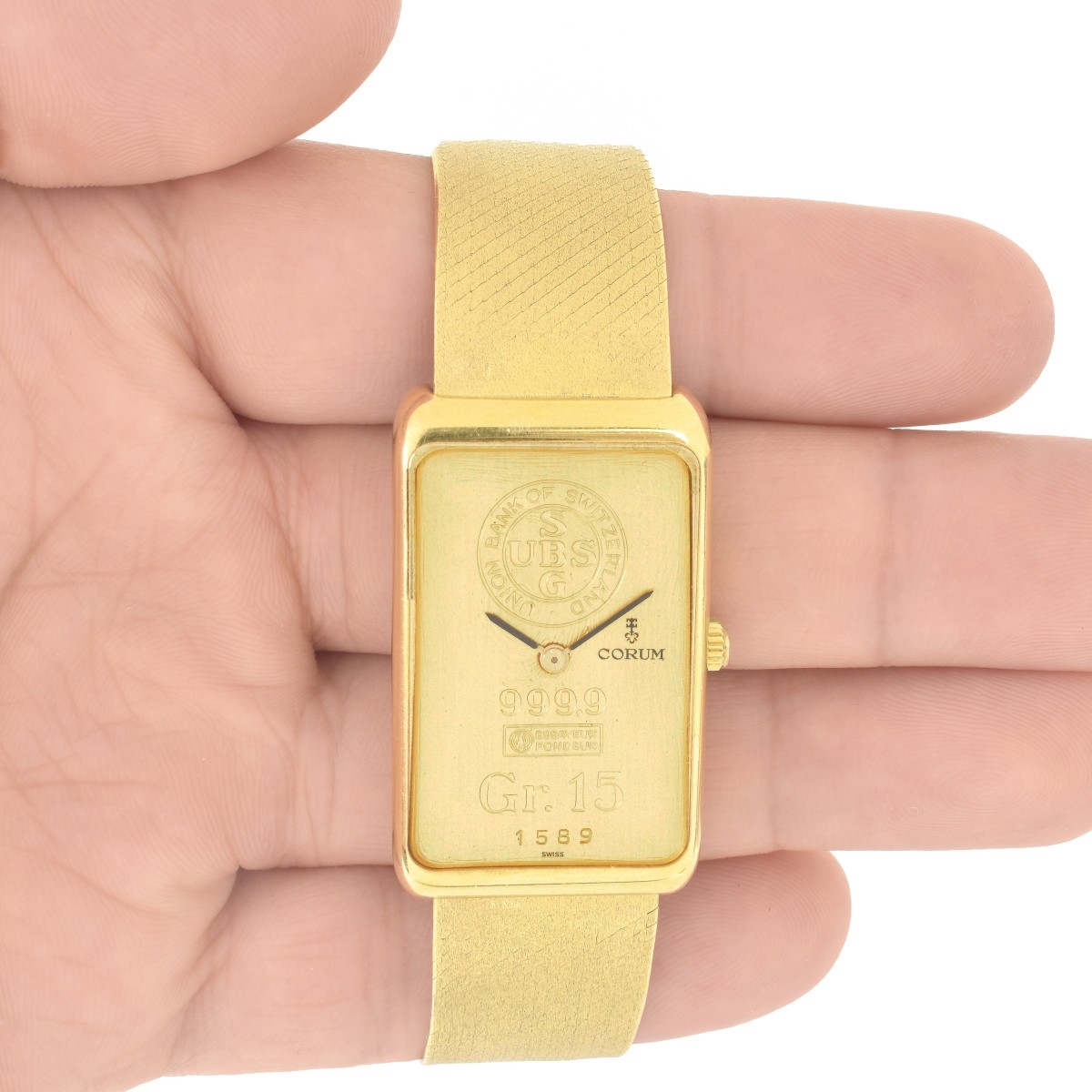 Man's Corum 18K Watch