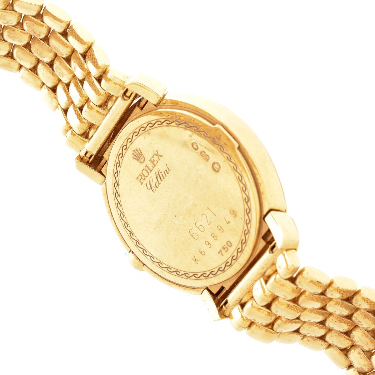 Lady's Rolex Cellini 18K Watch