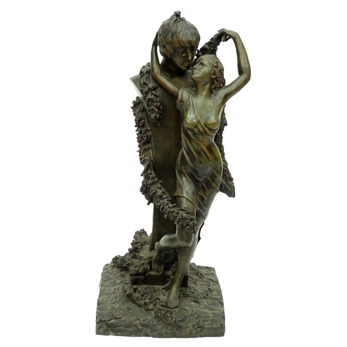 Art Nouveau Bronze Sculpture