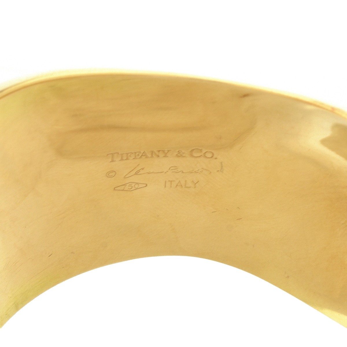 Elsa Paretti 18K Bone Cuff Bangle