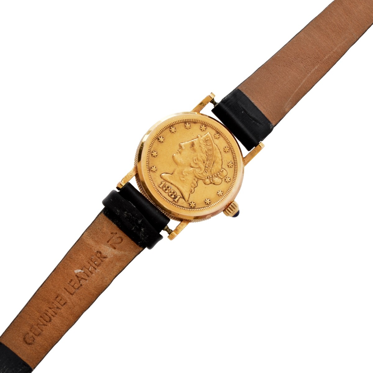 Lady's Corum Gold Coin Watch