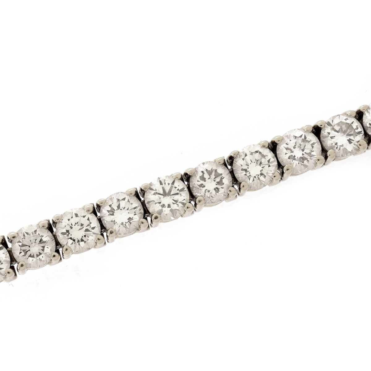 Diamond and 14K Tennis Bracelet