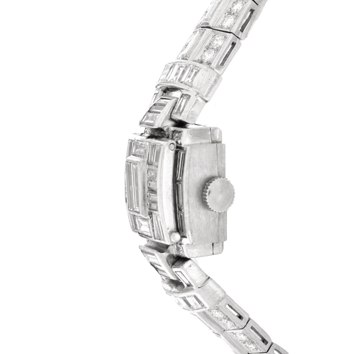 Vintage Hamilton Diamond and Platinum Watch