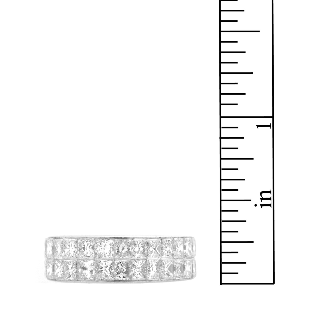 Diamond and Platinum Eternity Band