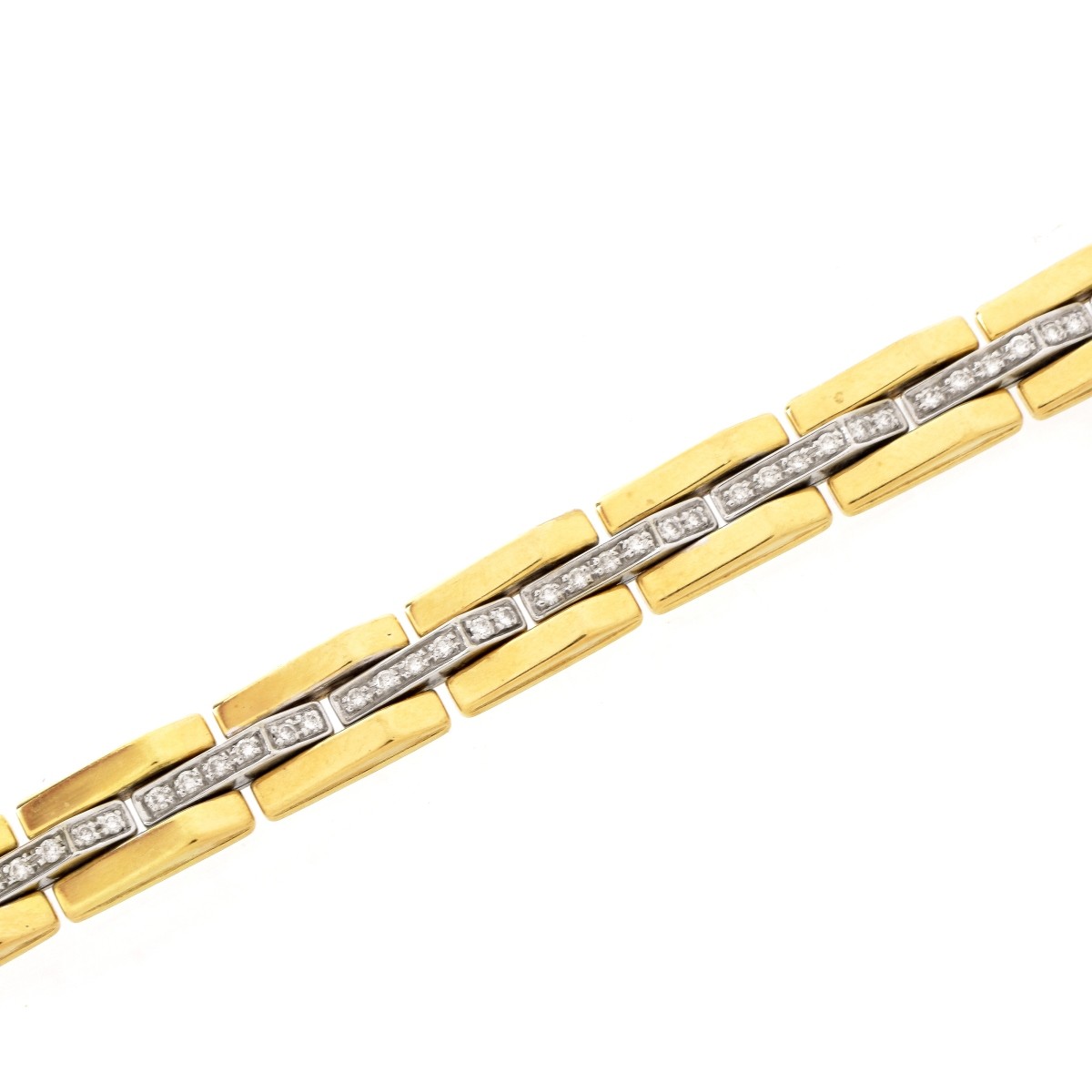 Diamond and 18K Bracelet