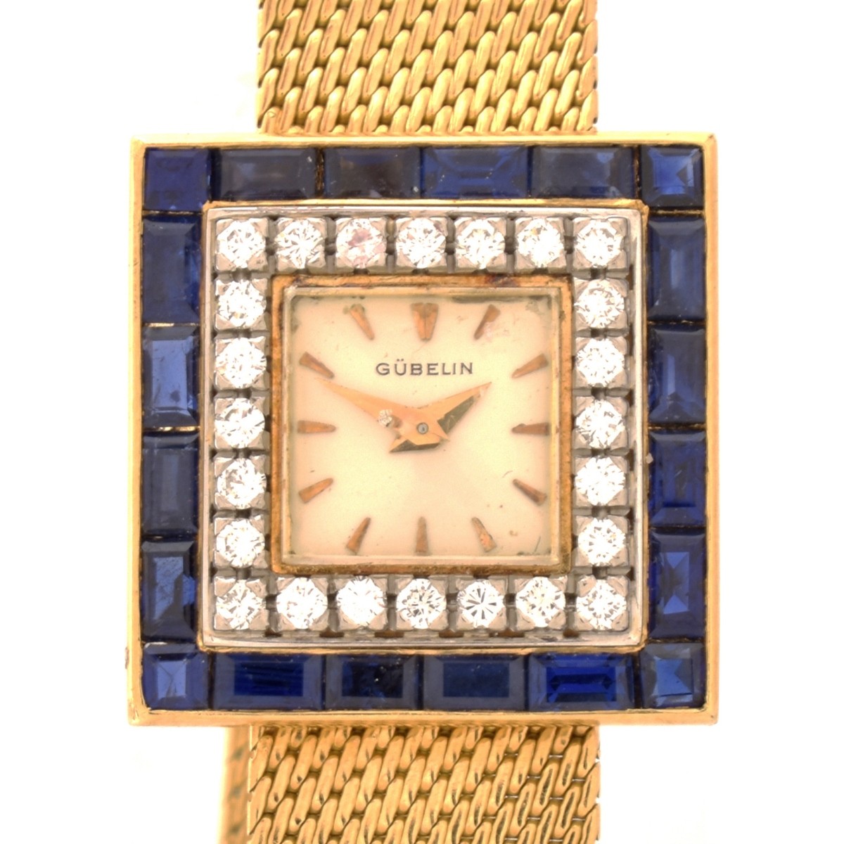 Gubelin Sapphire, Diamond and 14K Watch