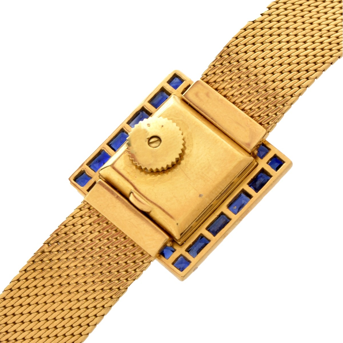 Gubelin Sapphire, Diamond and 14K Watch