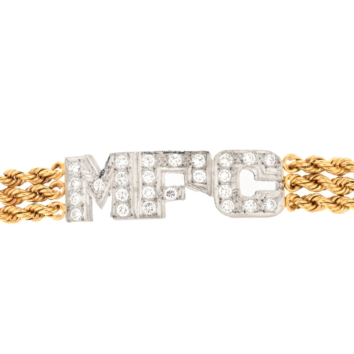 Diamond and 14K Bracelet